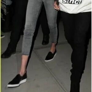 EVERLANE The Leather Street Shoes in Black Size 10.5